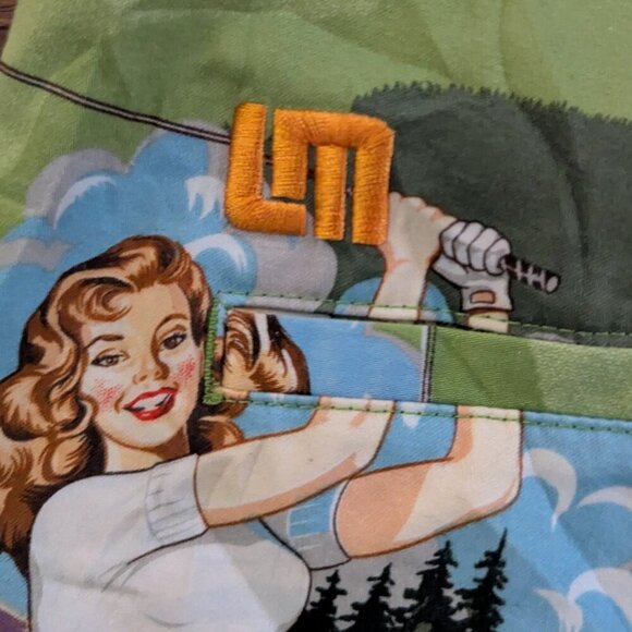 Loudmouth Golf Shorts Men’s 34 Retro Print Novelty Pin Up Girl Sportswear - Picture 5 of 10